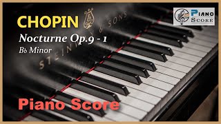 Chopin Nocturne Op.9 No.2 - Eb Major / 쇼팽 녹턴 2번 / 클래식 피아노 악보