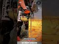 Chainsaw Machine for Processing Tree Trunks in Wood Cutting Operations #tools #machine
