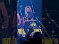 KIRK HAMMETT REACTION WHEN HE FORGETS BLACKENED BACKING VOCALS LIVE (2023) #METALLICA #shorts