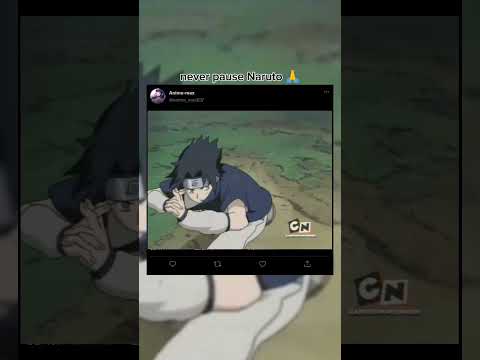 never pause Naruto