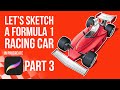 Let&#39;s render a Formula 1 car in Procreate