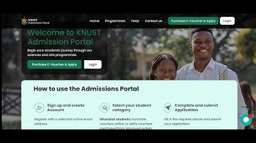 How To Purchase KNUST Admission Forms/ E-Voucher