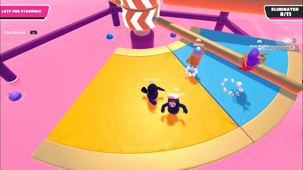 Fall Guys Grabbing 8 people in Jump Showdown YouTube