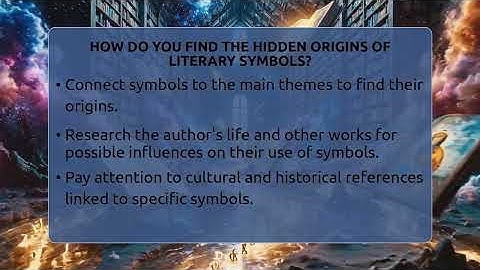 How Do You Find The Hidden Origins Of Literary Symbols? - The Prose Path