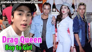 Drag Queen Makeup Transformation Lip Sync High Heels Dance 2020
