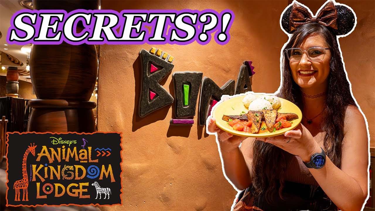 Try this Boma DINNER secret dish 🦏 Disney World Animal Kingdom Lodge food review