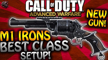 Advanced Warfare - "M1 IRONS" BEST CLASS SETUP - NEW REVOLVER "M1 IRONS" CLASS SETUP! (COD AW)