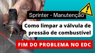 M5 - Sprinter perdendo força ou EDC acesa, pode ser apenas a valvula de pressão. Limpou zerou!!!