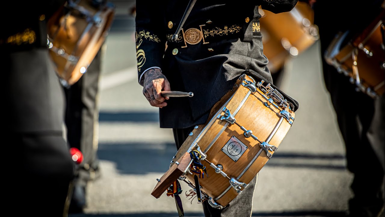 Batería “El Cáliz” #ViernesSanto 2025 Samaritana #Alguazas @bateriasamaritana