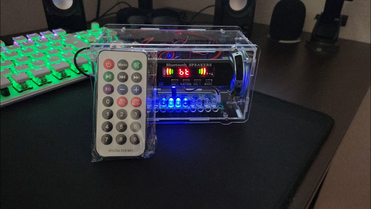 ［テト様確認用］/自作コンポーネント2台おまとめ あり？AliExpress！Bluetoothスピーカーキット - YouTube