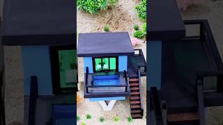 How to Make a Mini House | DIY Tiny Home #shorts #minihouse #diy