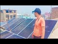 Solar panel 4 kilowatt 48 volt Kaise lagaen series Kaise banaen 48 volt 8 battery series kaise karen