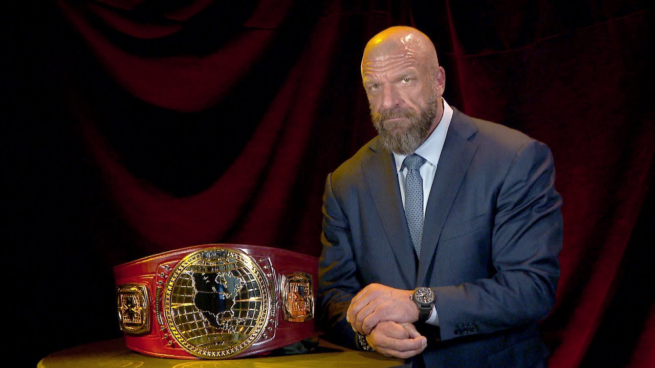 Triple H reveals the new NXT North American Title: Exclusive, April 3, 2018