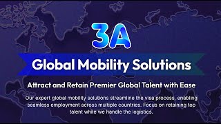 Global Mobility Solutions from 3A immigration Services