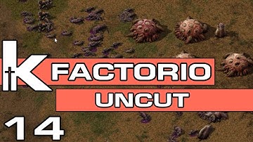 Factorio Uncut Ep 14 | The Biter Clearing Episode | Let