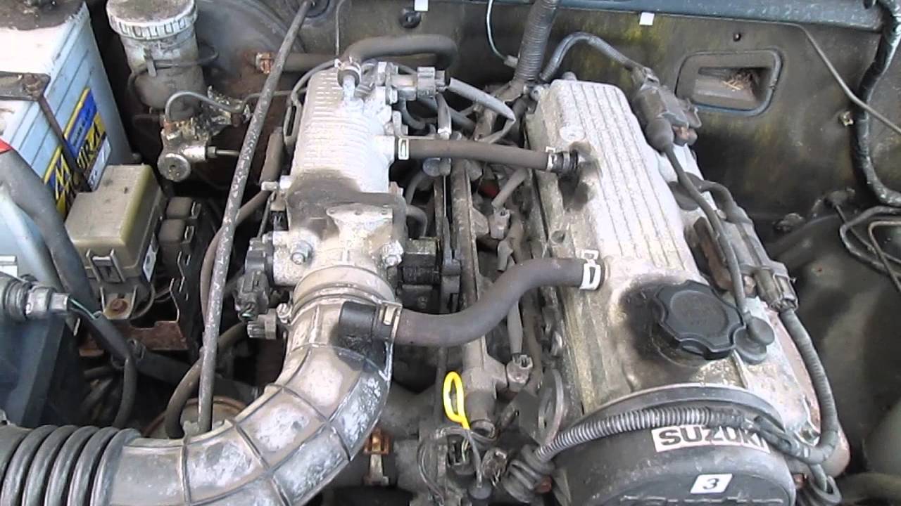  Suzuki  Jimny  Complete Engine  1 3 2001 For Ebay add YouTube