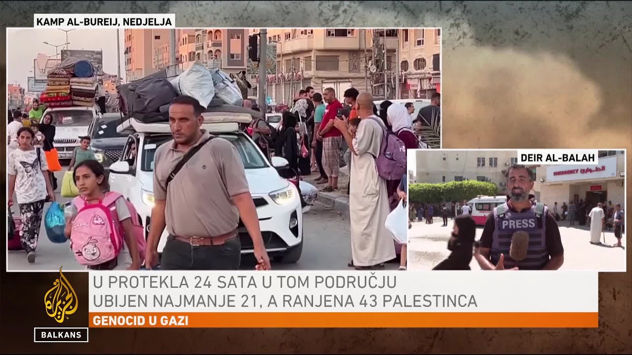 مستشفى الأقصى مكتظ بالمرضى والنازحين