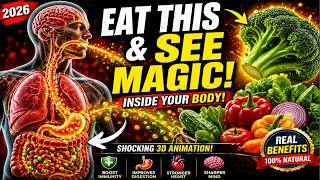 What USA Happens Inside Your Body When You Eat Vegetables 🥦 (Shocking 3D Animation)