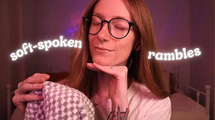 Soft-spoken ASMR | Rambles for a cozy evening 🌙 (vids, co-working & books)