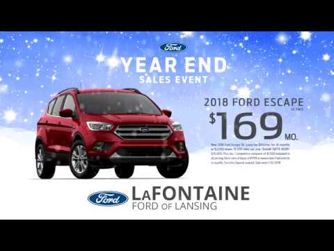 Lafontaine Ford Lansing >> Lafontaine Ford Of Lansing Year End Sales Event 2018 Escape Lafontaine Ford Lansing >> Lafontaine Ford Of Lansing Year End Sales Event 2018 Escape