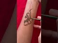 Simple and beautiful mehndi design #reels #shorts #simple #mehndi #henna #mehandi #trending