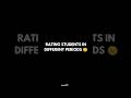 Rating students in different period 🤫 #youtube #shorts #relatable #fypシ #shortsfeed #memes