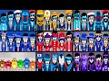 ВСЕ ПЕРСОНАЖИ INCREDIBOX ОДНОВРЕМЕННО (V1 - V7, Mix For Peace, M&M's Beats Size Bits)