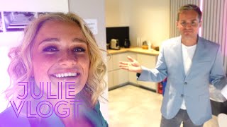 #10 Julie bracht Peter Van de Veire een bezoekje tijdens opnames van Het Rad  | Julie Vlogt