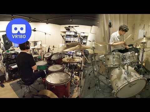 VR180 - 엠비소닉 드럼 레코딩 입체음향 테스트