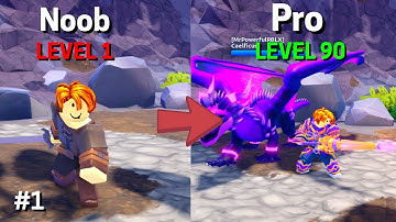 Noob To Pro! I Unlocked 4 Maps And Reach Level 50 - Dungeon Heroes Roblox ( EP. 1)