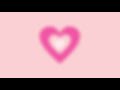 Aura wallpaper for 1 hour  barbie pink heart hue  barbie pink hue heart calm