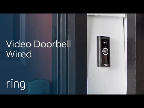 Ring Video Doorbell Wired, All The Essentials In a Slimmed-Down Design | Home Security Made Simple - YouTube