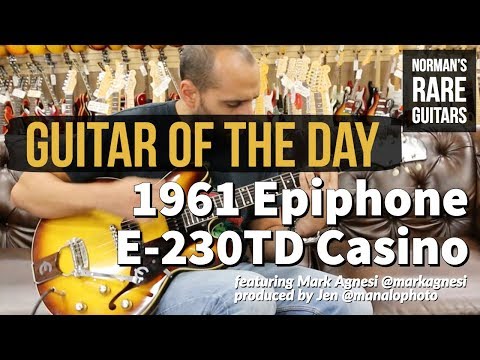 guitar-of-the-day:-1961-epiphone-e-230td-casino-|-norman's-rare-guitars