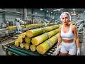 Inside a Modern Pomegranate Factory | Anar Processing & Juice Making Full Process