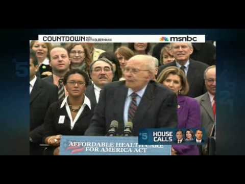 Nancy Pelosi Dingell Dennis Kucinich on Health Bil...