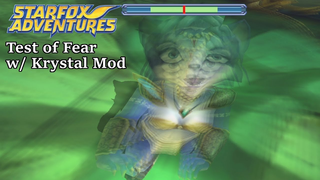 Star Fox Adventures: Test of Fear with Krystal Mod