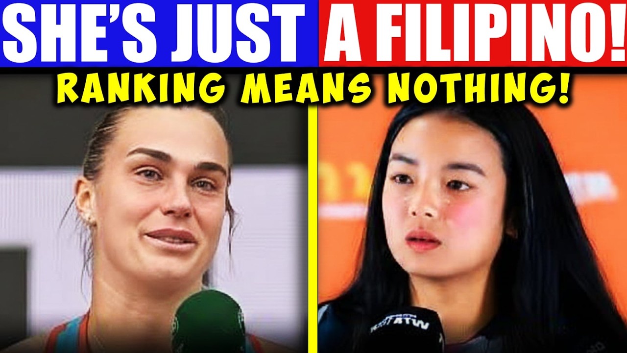 Mga Sikat na Players Nagpanic  Matapos maabot ni Alex Eala ang no. 32 World Record!