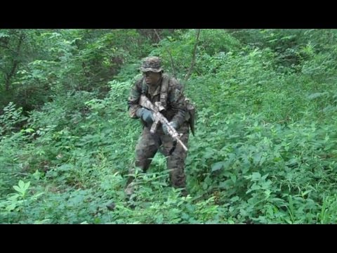 MARPAT Digital Woodland Camouflage Effectiveness PART I - YouTube