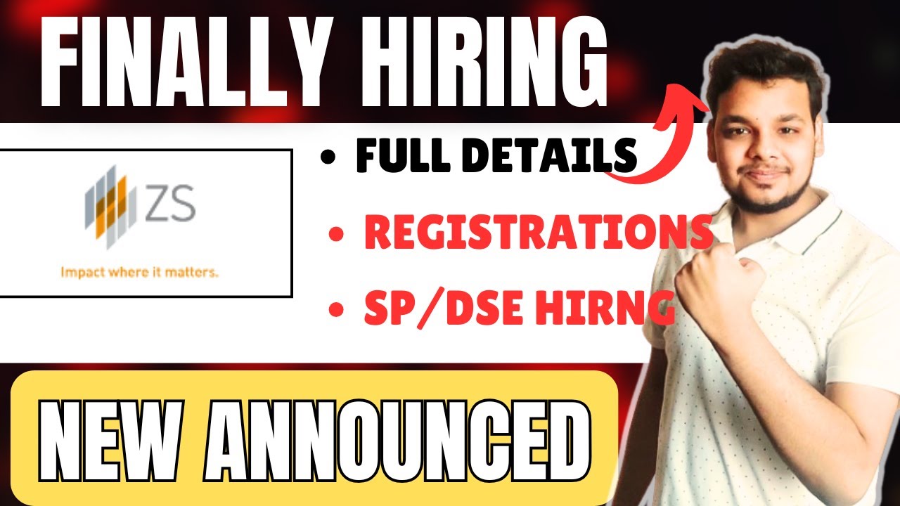 Finally ZS Biggest Hiring Announced | Off Campus Drive | 2025, 2024 ...