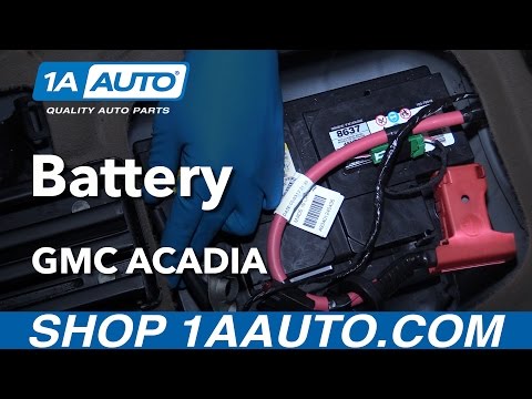 How to Replace Battery 07-16 GMC Acadia