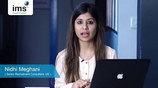 Nidhi Meghani's Experience of Working at IMS People