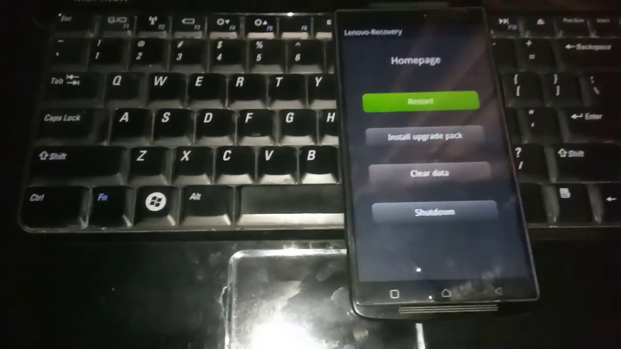 Flash Stock Recovery Of Lenovo Vibe K4 Note a7010a48