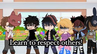 Learn to respect others! Meme // original concept // gacha club // fnaf bullies //