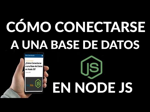 Cómo Conectarse a una Base de Datos en Node JS