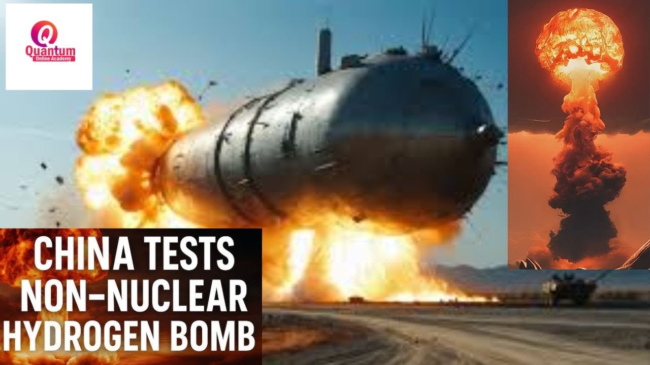 Hydrogen Bomb I magnesium hydride I World's first non-nuclear Hydrogen ...