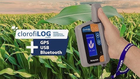[English] ClorofiLOG 2060 | Digital Chlorophyll Content Meter