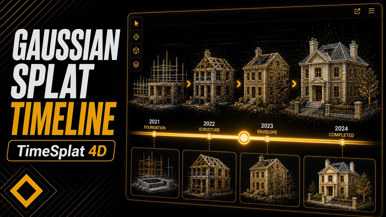 How to Create a 4D Interactive Timeline with Gaussian Splats ...