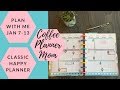 Plan With Me: January 7-13 in MAMBI Classic Happy Planner