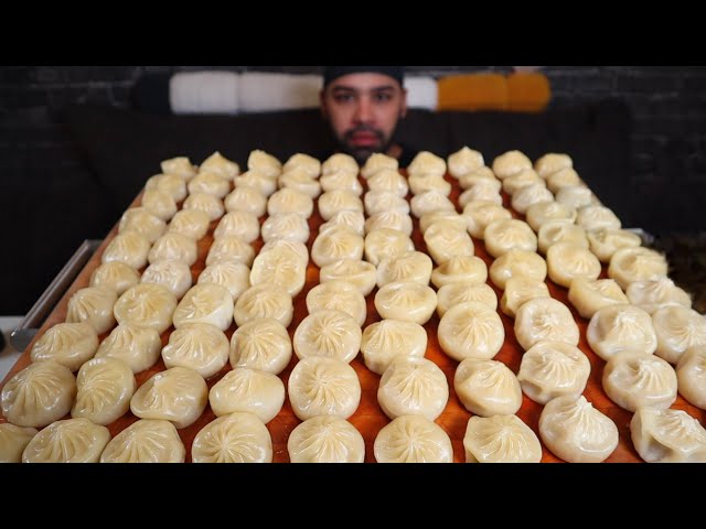 FIRST MUKBANG OF 2026 | 100 DUMPLINGS
