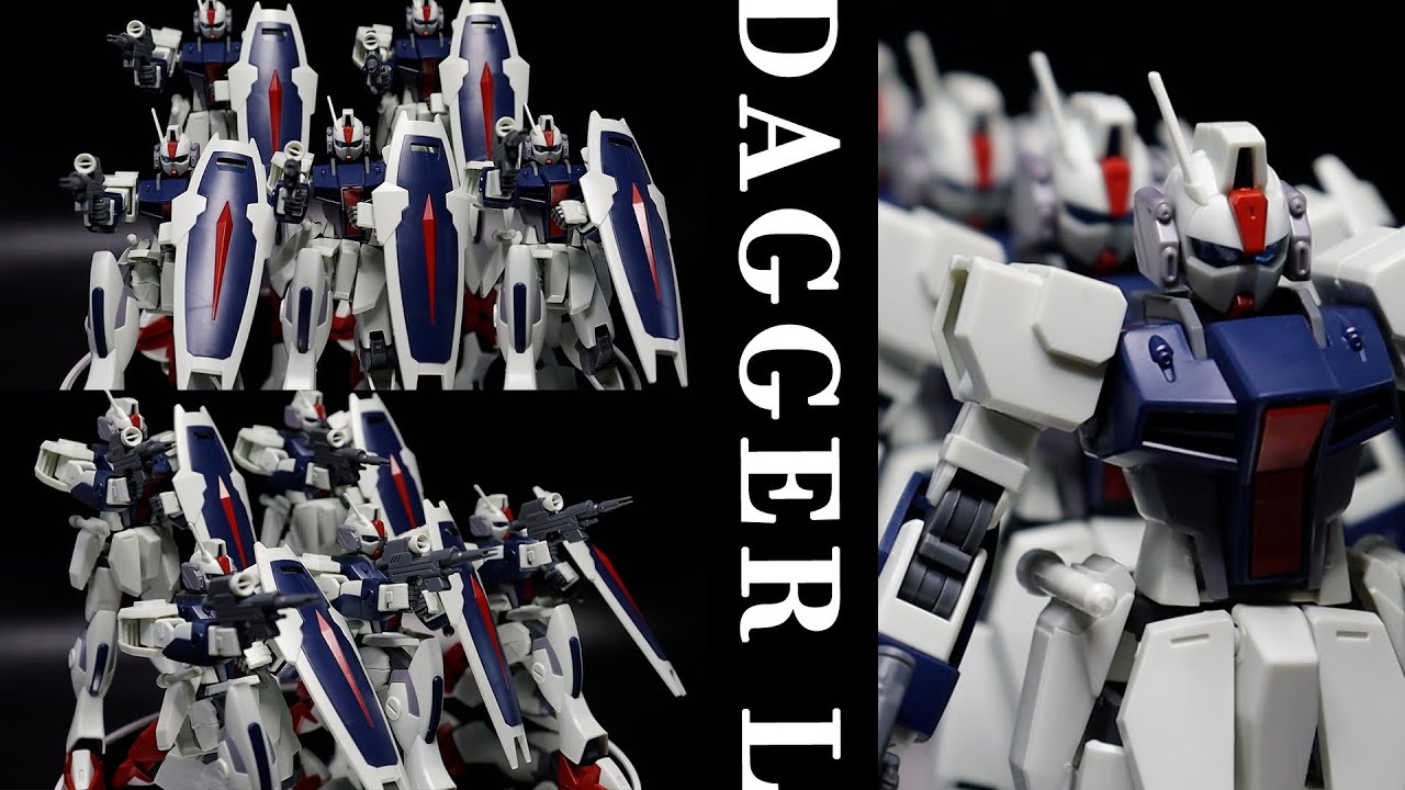 【SEED HG5種】ジン・ザクウォーリア・シグー・ダガーL・ダガー+ガンバレル Mass-producing HGCE Dagger L will be amazing! [For a pure
